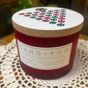 Firewood & Silver Fur Scented Candle